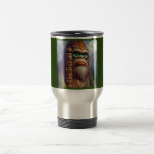 Mug De Voyage Totem amérindien de Bigfoot