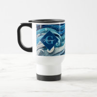 Tourbillons d'hiver bleus et gelés