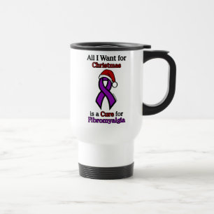 Mug De Voyage Tout ce que je veux pour Noël/Casquette...Fibro Tr