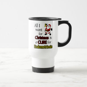 Mug De Voyage Tout Ce Que Je Veux Pour Noël/Père Noël...Endometr