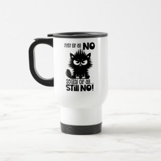 Mug De Voyage Tout d'abord, aucun cadeau pour amateur de chat dr