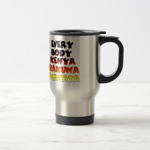 Mug De Voyage Tout le Kenya Hakuna Matata