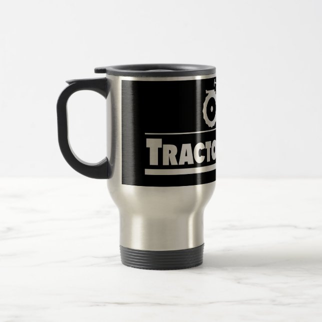 Mug De Voyage Tractorologue - Tracteur (Gauche)