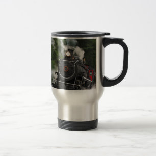 Mug De Voyage train vapeur rail gare moteur rails art