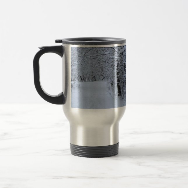 Mug De Voyage Traînée d'hiver (Gauche)