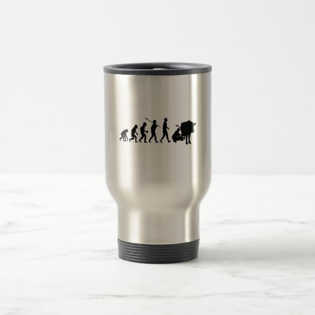 Mug De Voyage Traite de vache (Centre)