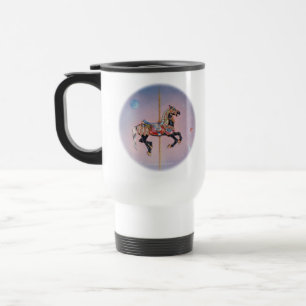 Mug De Voyage Travel Cup - Petaluma Carousel Horse 1