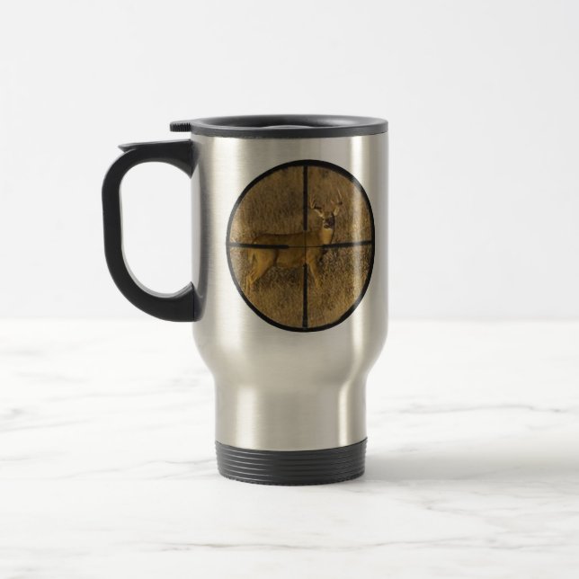 MUG DE VOYAGE TRAVERSER LES CHEVEUX. (Gauche)