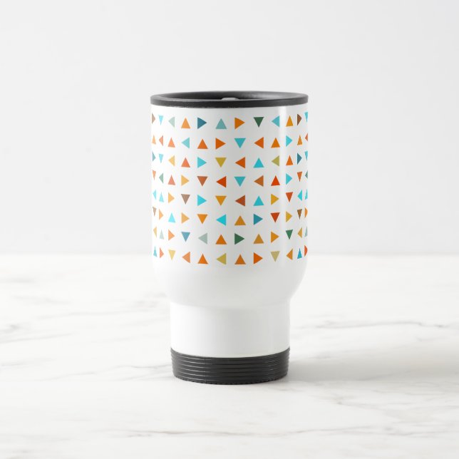 Mug De Voyage Triangles colorés (Centre)