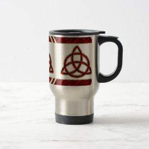 Mug De Voyage Triquetra Red Silk