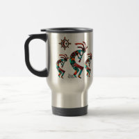 Trois Boule de voyage Kokopelli Sud-Ouest