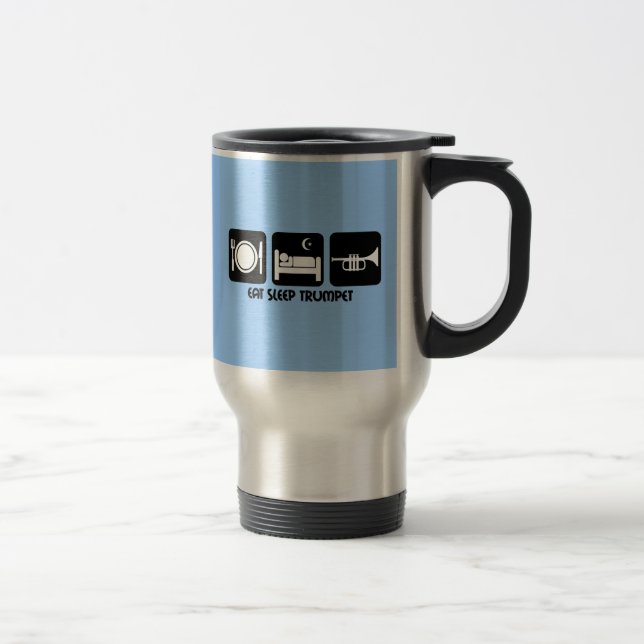 Mug De Voyage trompettiste (Droit)