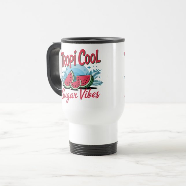 Mug De Voyage Tropi Cool Sugar Vibes  (Devant gauche)