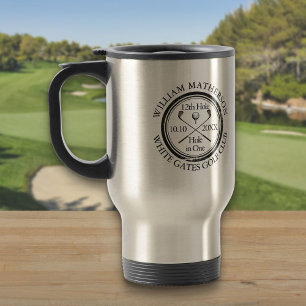 Mug De Voyage Trou de golf personnalisé en un classique