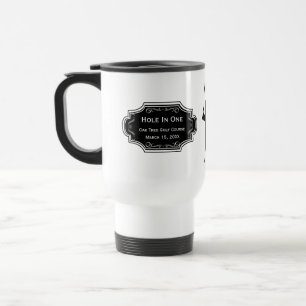 Mug De Voyage Trou Personnalisé Dans Un Homme Cave GOLFER'S Lodg
