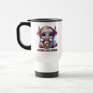 Mug De Voyage Trouble de dépendance au café obsessionnel