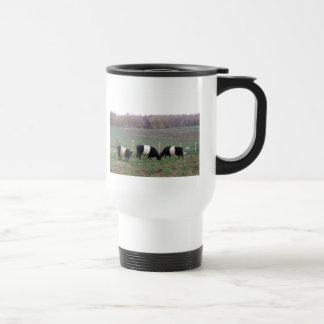 Mug De Voyage Troupeau de vache à Beltie dans l'automne
