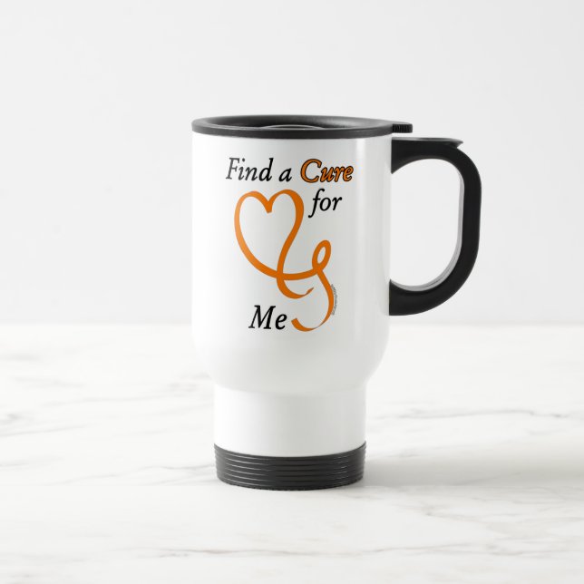 Mug De Voyage Trouver un remède/coeur/moi...RSD/CRPS (Droite)