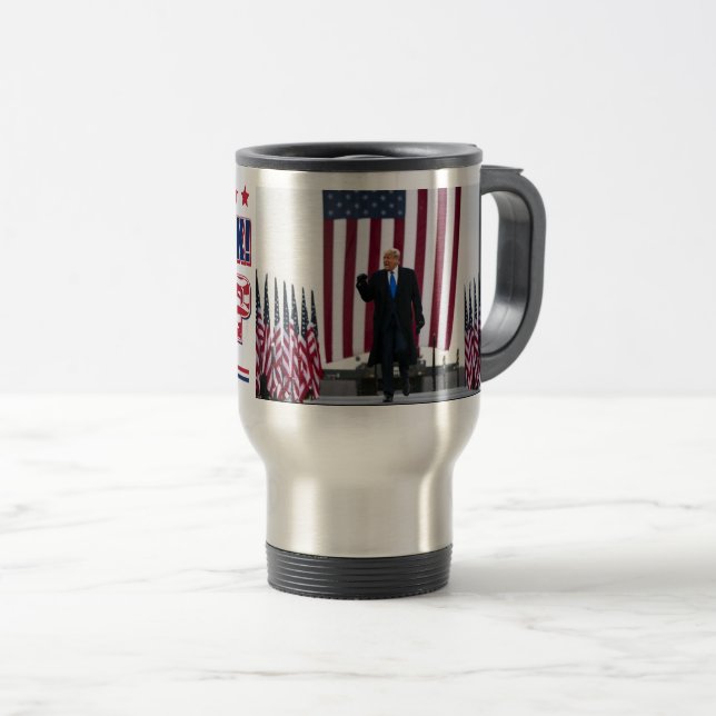 Mug De Voyage Trump 2024 sera de retour (Devant droit)