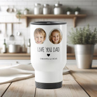 Tu aimes papa | Photo à visage personnalisé