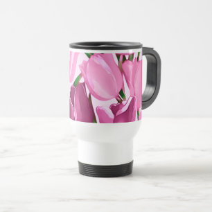 Mug De Voyage Tulipe de printemps Peindre la fête des mères Cade