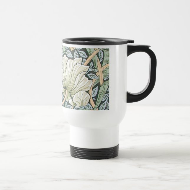 Mug De Voyage Tulipes Pimpernel Art Botanique de William Morris (Droite)