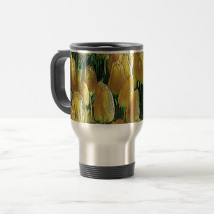 Mug De Voyage Tulips Sunshine Yellow
