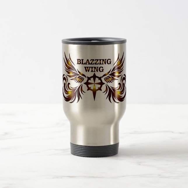 Mug De Voyage Tumbler Aile Brûlante (Centre)
