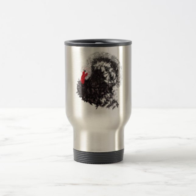 Mug De Voyage Turc à glaces de Thanksgiving moderne (Centre)