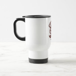 Mug De Voyage Typographie de rose pour maman que j'aime