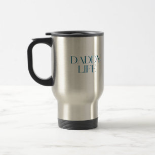 Mug De Voyage Typographie Moderne et Élégante Papa dans la Vie