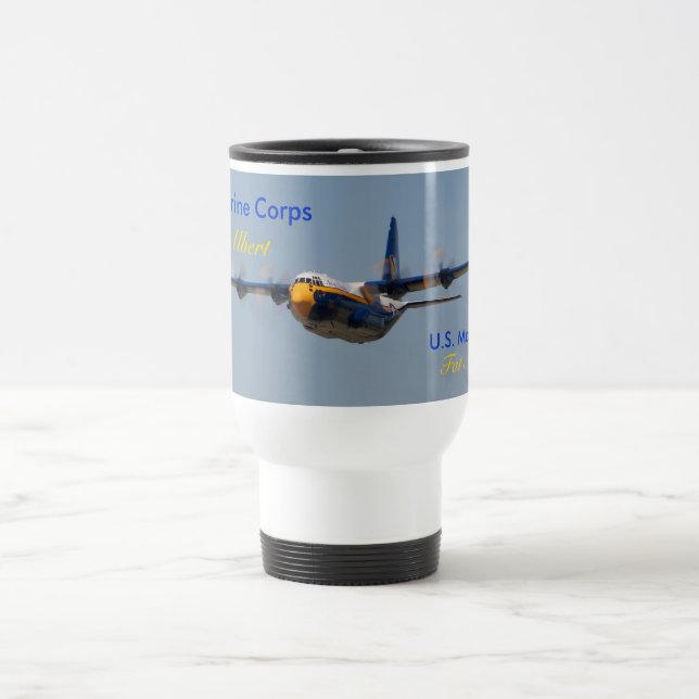 Mug De Voyage U.S. Graisse Albert de Marine Corps (Centre)