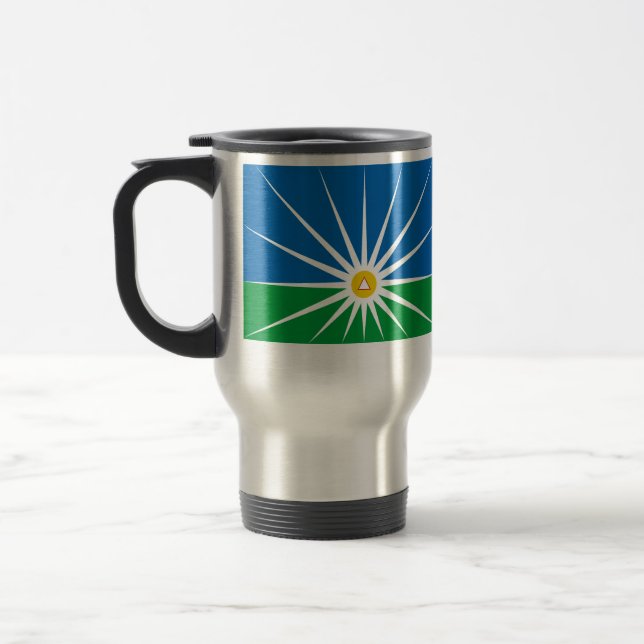 Mug De Voyage Uberlandia Minasgerais drapeau de Brésil, Brésil (Gauche)