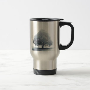 Mug De Voyage Un arbre dans le brouillard