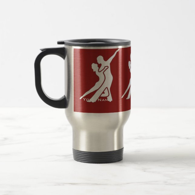 Mug De Voyage Un bon nombre de danseurs - clairs (Gauche)