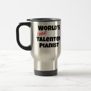 Mug De Voyage Un cadeau pour Pianist Gag le moins talentueux au 