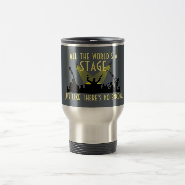 Mug De Voyage Un Cool de devis inspirant tout le monde (Centre)
