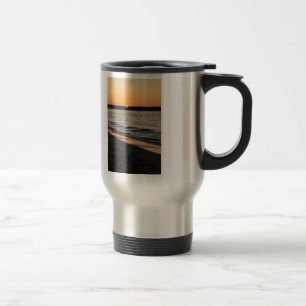 Mug De Voyage Un coucher de soleil sur la route