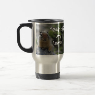 Mug De Voyage Un Écureuil Terrestre Drôle Qui Crie Descends De M