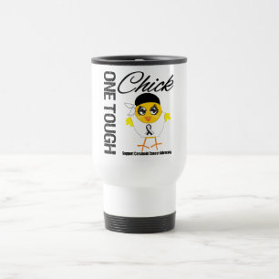 Mug De Voyage Un guerrier carcinoïde de Cancer de poussin dur