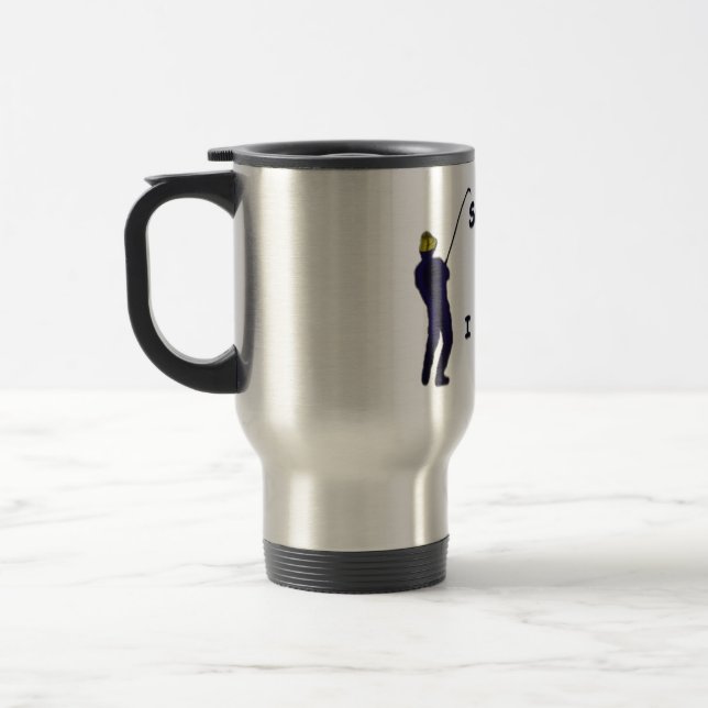 Mug De Voyage Un pêcheur à la traîne (Gauche)