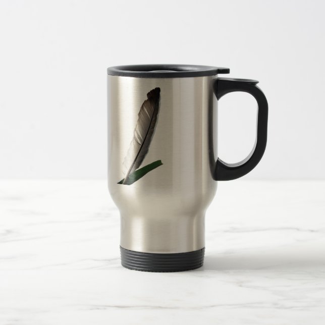 Mug De Voyage Une plume (Droit)