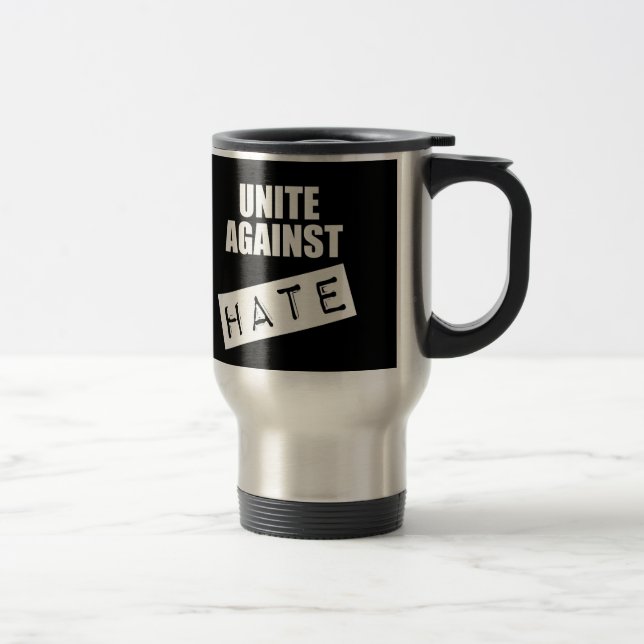 Mug De Voyage Unir contre la haine (Droit)