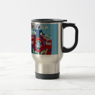 Mug De Voyage Unis dans l'espoir : Plus forts ensemble - USA Art