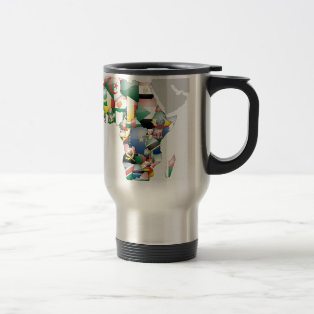 Mug De Voyage Unité dans la diversité : Collection des drapeaux  (Droit)