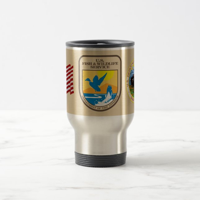 Mug De Voyage United States Fish and Wildlife Service (Centre)