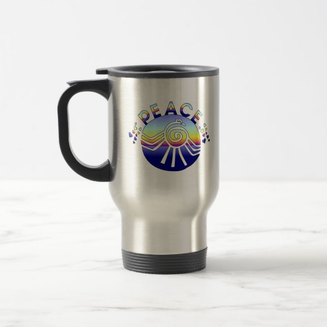 Mug De Voyage Univers de paix (Gauche)