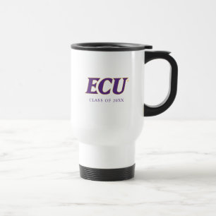 Mug De Voyage Université de Caroline de l'Est   Logo de l'écu