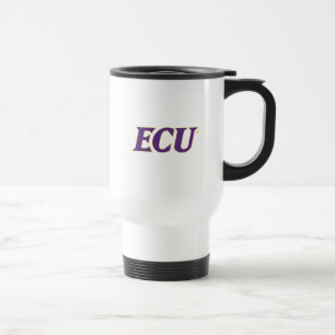 Mug De Voyage Université de Caroline de l'Est   Logo de l'écu