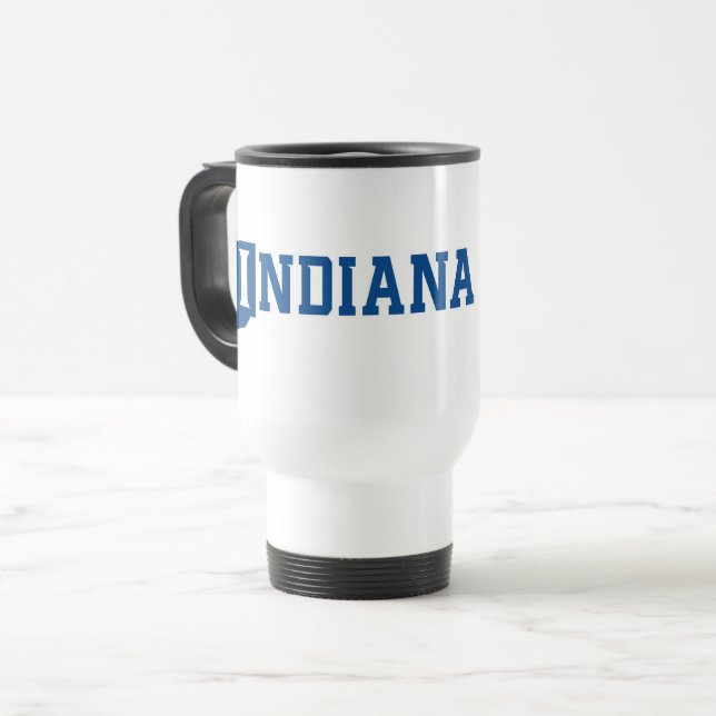 Mug De Voyage Université d'État de l'Indiana (Devant gauche)